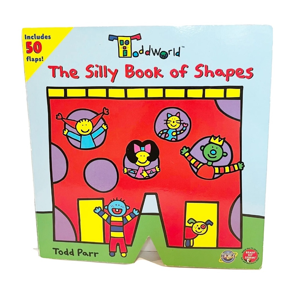 Todd World The Silly Book of Shapes Interactive Flap Book for Children Toddlers